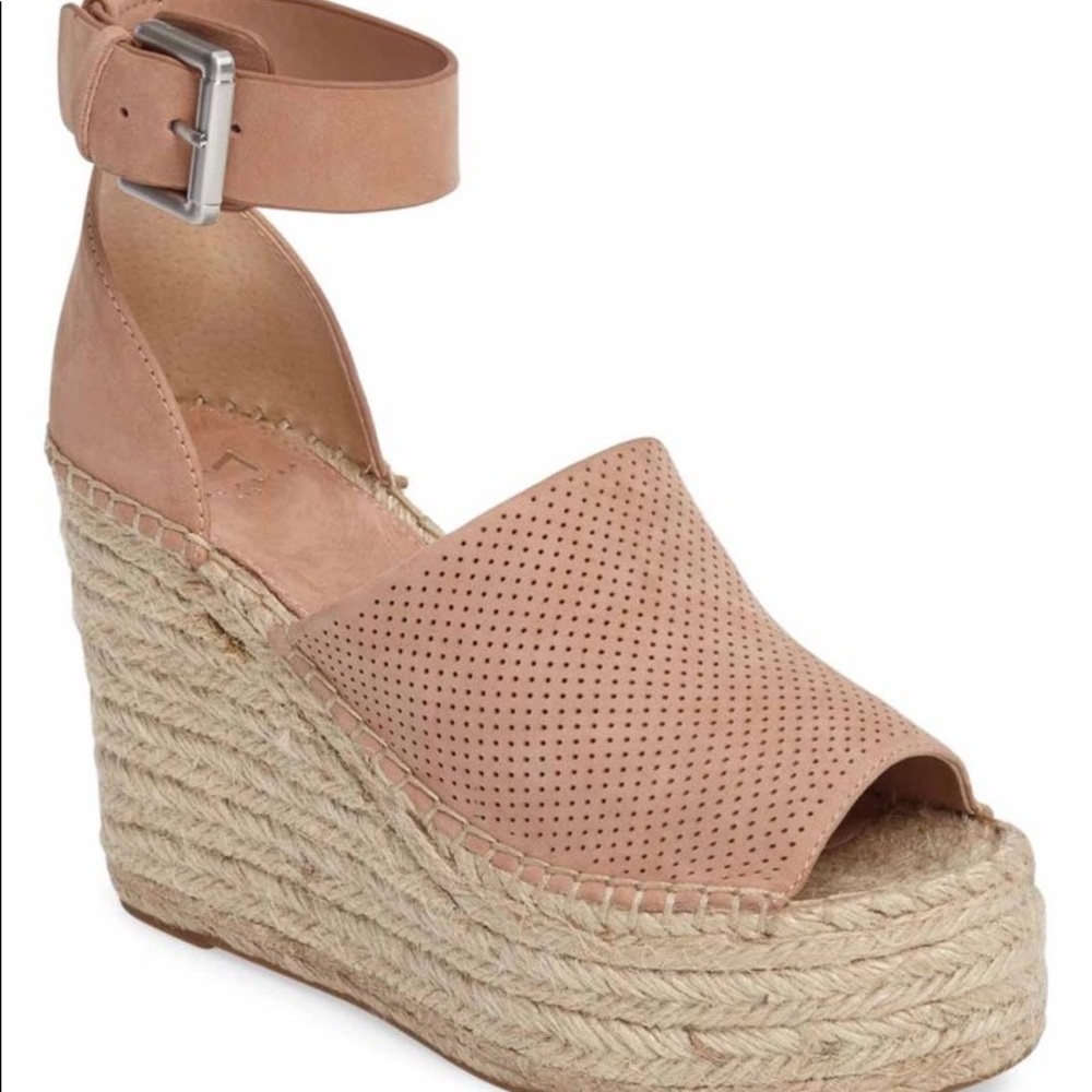 Marc Fisher Tan Wedges